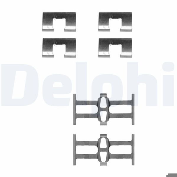 DELPHI LX0208 | Fren Balata Montaj Takımı