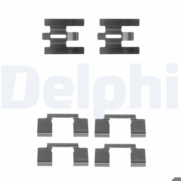 DELPHI LX0224 | Fren Balata Montaj Takımı