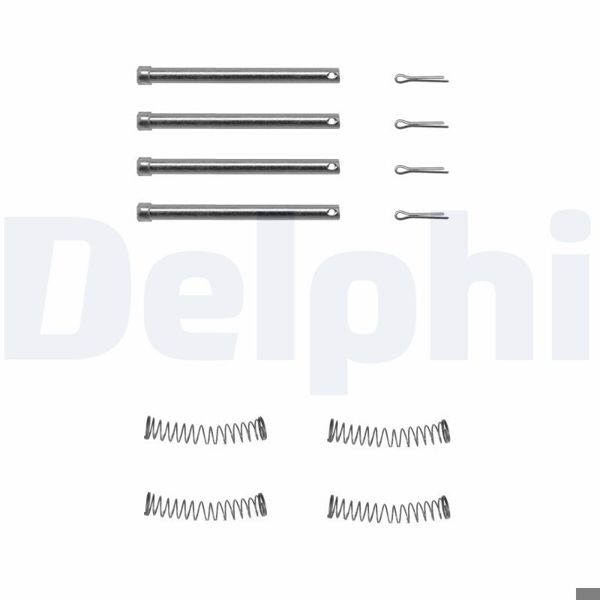DELPHI LX0233 | Fren Balata Montaj Takımı