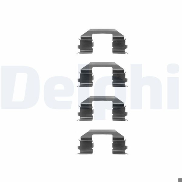 DELPHI LX0255 | Fren Balata Montaj Takımı