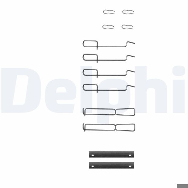 DELPHI LX0262 | Fren Balata Montaj Takımı