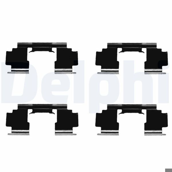 DELPHI LX0301 | Fren Balata Montaj Takımı