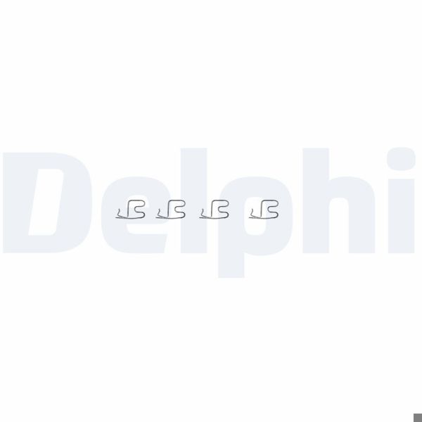 DELPHI LX0314 | Fren Balata Montaj Takımı