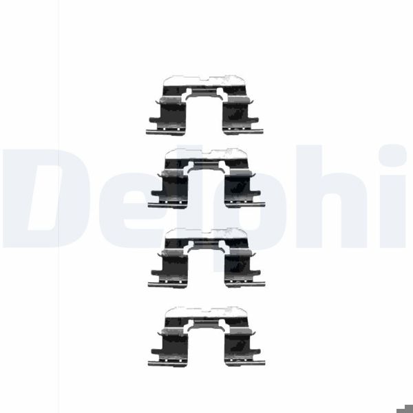 DELPHI LX0333 | Fren Balata Montaj Takımı