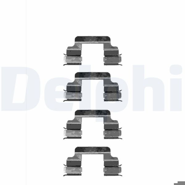 DELPHI LX0334 | Fren Balata Montaj Takımı