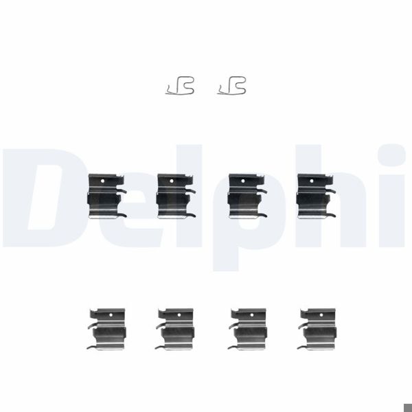 DELPHI LX0366 | Fren Balata Montaj Takımı
