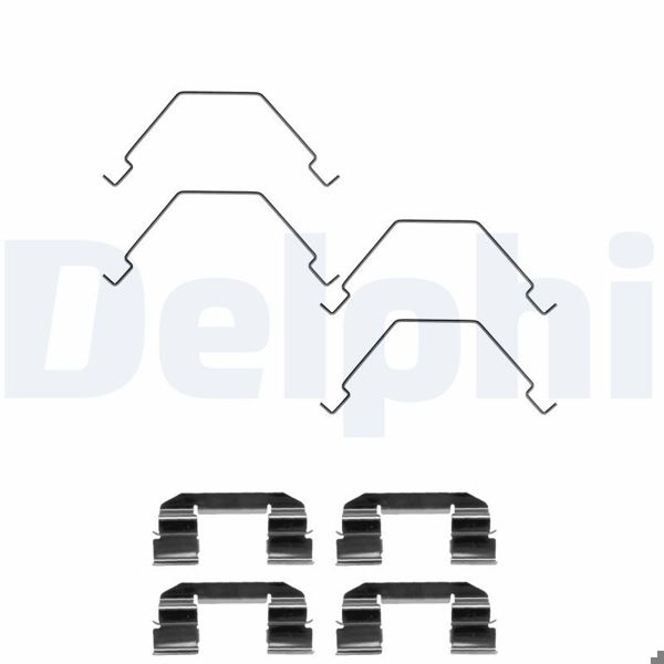 DELPHI LX0375 | Fren Balata Montaj Takımı