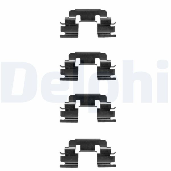 DELPHI LX0381 | Fren Balata Montaj Takımı