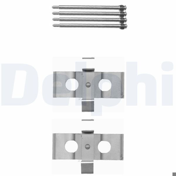 DELPHI LX0393 | Fren Balata Montaj Takımı