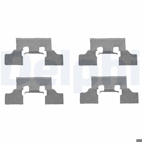 DELPHI LX0401 | Fren Balata Montaj Takımı