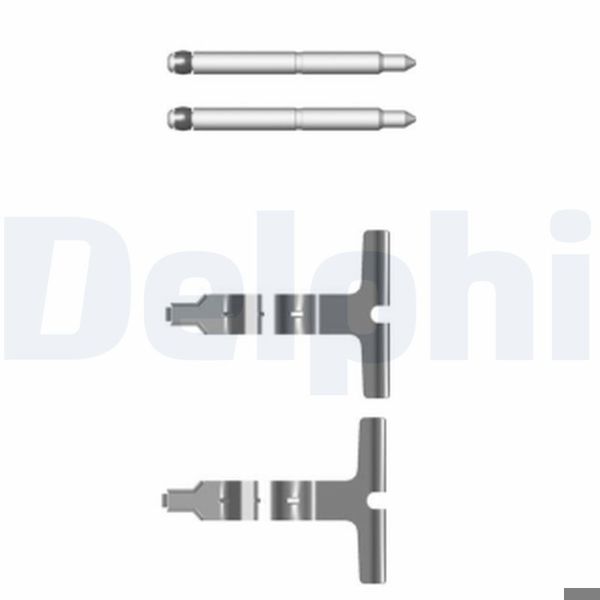DELPHI LX0427 | Fren Balata Montaj Takımı