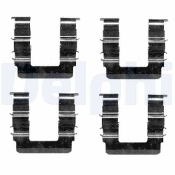 DELPHI LX0463 | Fren Balata Montaj Takımı