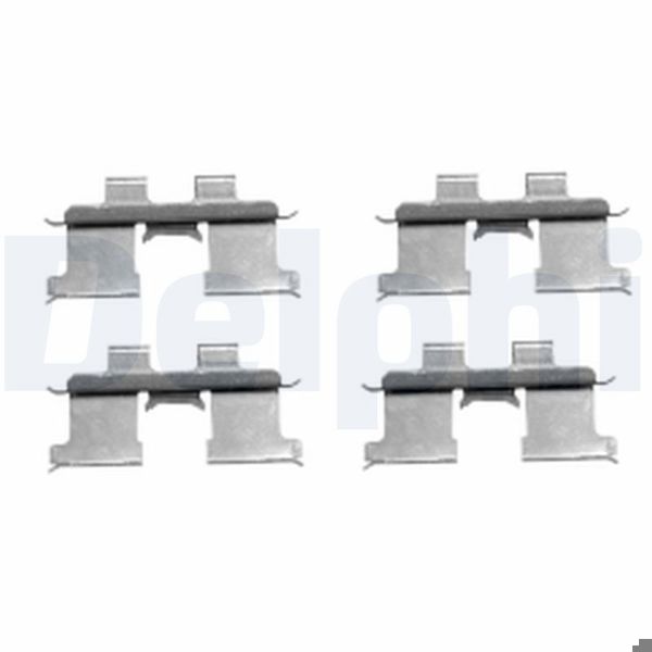 DELPHI LX0467 | Fren Balata Montaj Takımı