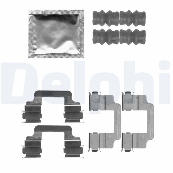 DELPHI LX0509 | Fren Balata Montaj Takımı