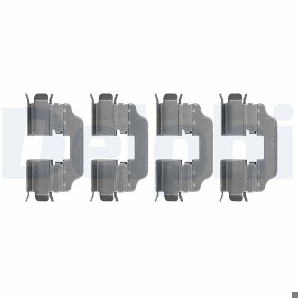 DELPHI LX0537 | Fren Balata Montaj Takımı