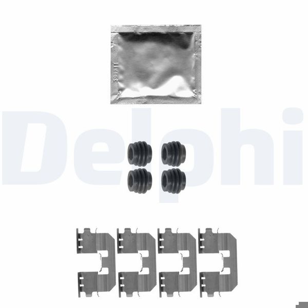 DELPHI LX0545 | Fren Balata Montaj Takımı