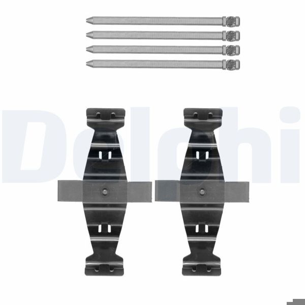 DELPHI LX0552 | Fren Balata Montaj Takımı