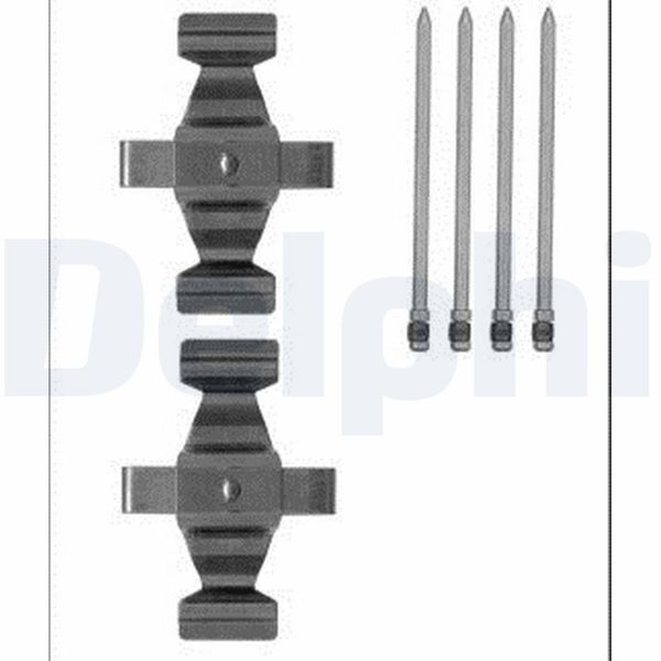 DELPHI LX0566 | Fren Balata Montaj Takımı