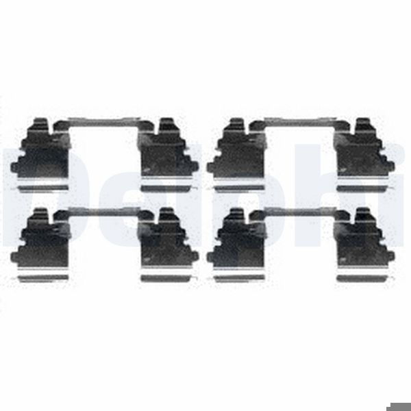 DELPHI LX0572 | Fren Balata Montaj Takımı