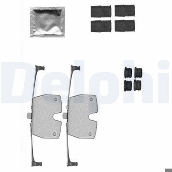 DELPHI LX0587 | Fren Balata Montaj Takımı