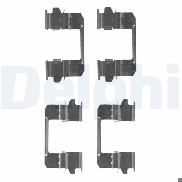 DELPHI LX0618 | Fren Balata Montaj Takımı