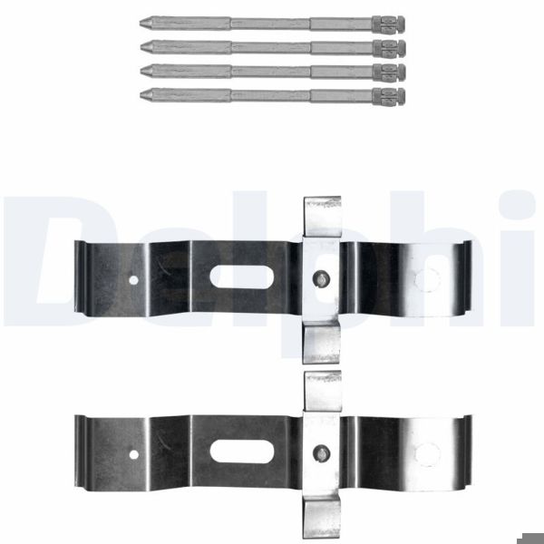 DELPHI LX0628 | Fren Balata Montaj Takımı