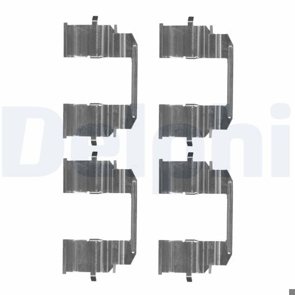 DELPHI LX0654 | Fren Balata Montaj Takımı