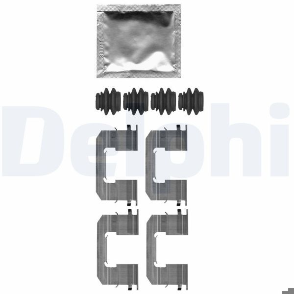 DELPHI LX0663 | Fren Balata Montaj Takımı