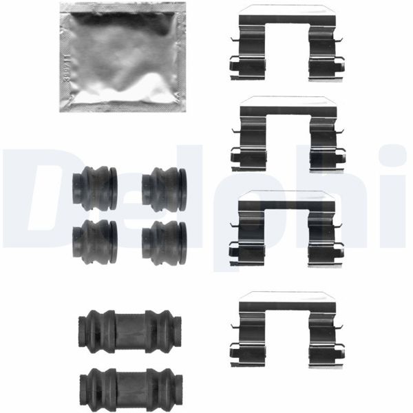 DELPHI LX0680 | Fren Balata Montaj Takımı