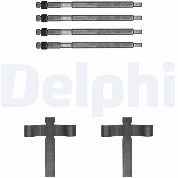 DELPHI LX0707 | Fren Balata Montaj Takımı