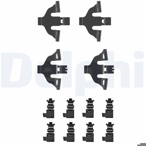 DELPHI LX0748 | Fren Balata Montaj Takımı Audi Q7 Quattro,Sq7 Quattro / Porsche Cayenne 08 / 2014 /