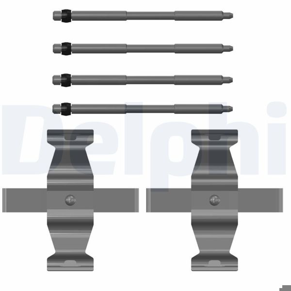 DELPHI LX0782 | Fren Balata Montaj Takımı