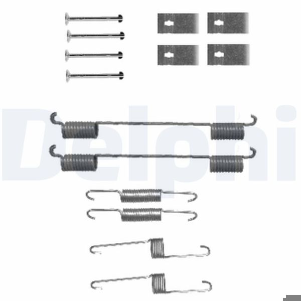 DELPHI LY1339 | Fren Pabuç Montaj Takımı Arka Kia Sportage 94-98