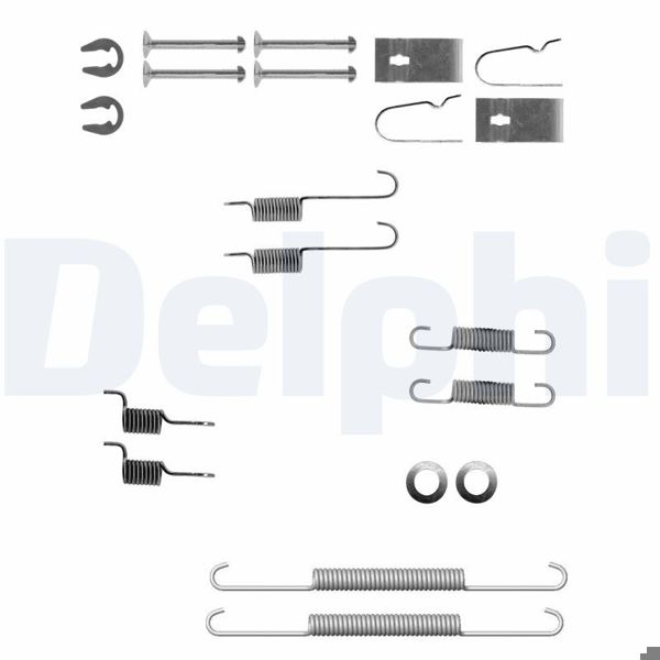 DELPHI LY1356 | Fren Pabuç Montaj Takımı