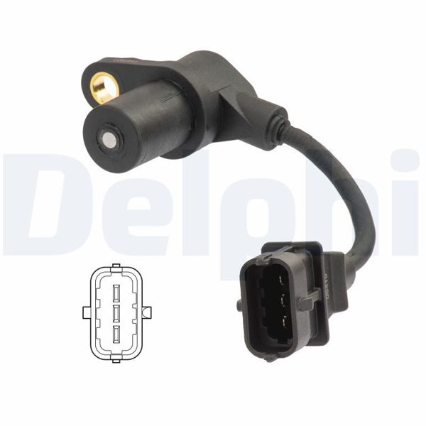 DELPHI SS11242 | Krank Mili Sensörü (Kia: Sorento 2.5Crdı 5 Vites)