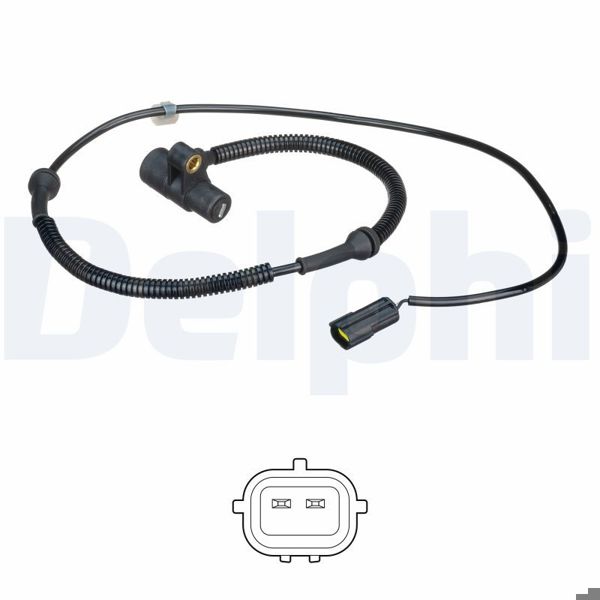 DELPHI SS20519 | ABS Hız Sensörü