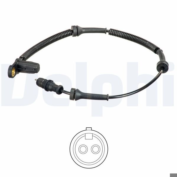 DELPHI SS20574 | ABS Hız Sensörü On (Renault: Master II)