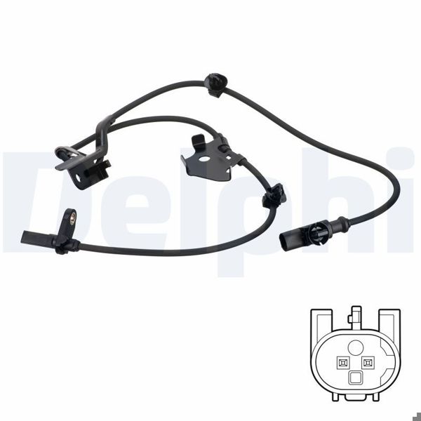 DELPHI SS20753 | ABS Sensorü-Toyota 10 / 2006-08 / 2019