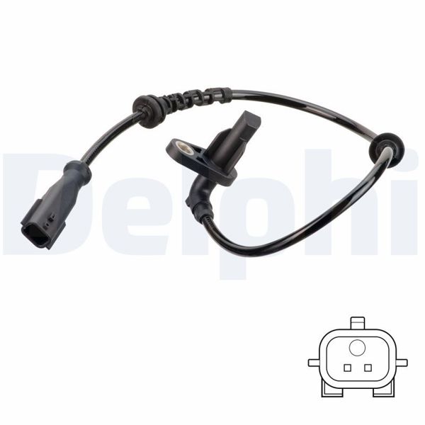 DELPHI SS20756 | ABS Kablosu Arka Sağ Dacia Logan Sandero 08 / 2004 -
