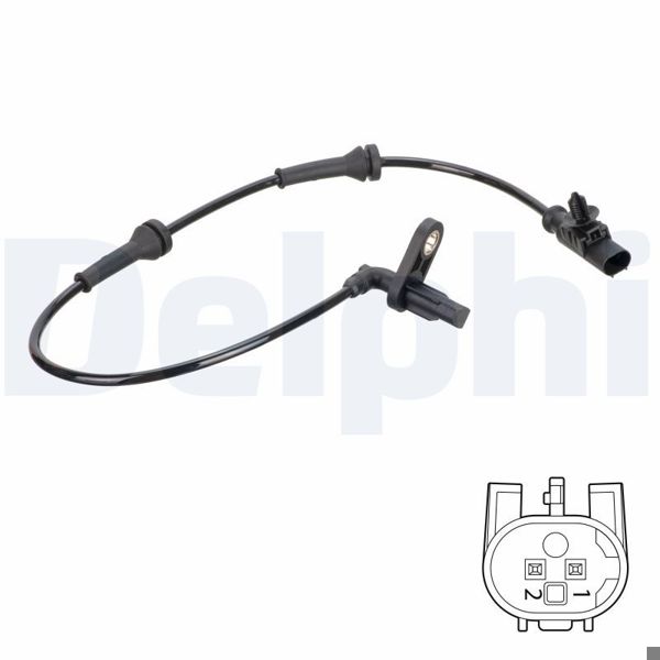 DELPHI SS20788 | ABS Sensorü-Nissan 10 / 2002 -