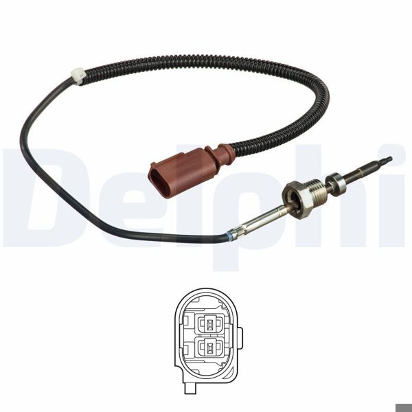 DELPHI TS30147 | Egzoz Sıcaklık Sensorü-VW 04 / 2003-11 / 2009