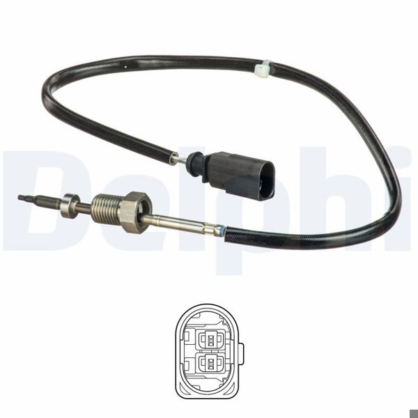 DELPHI TS30168 | Egzoz Sıcaklık Sensorü-VW 04 / 2006-05 / 2013