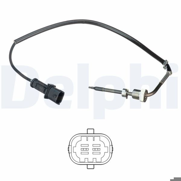 DELPHI TS30195 | Egzoz Sıcaklık Sensorü-Dodge / Jeep 02 / 2007 -