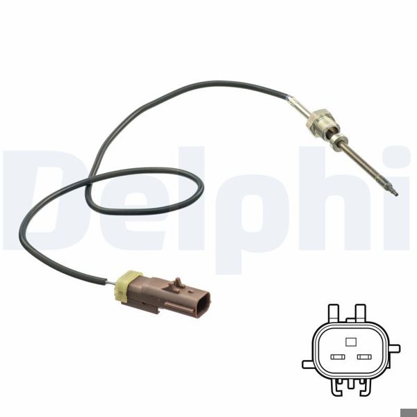 DELPHI TS30268 | Egzoz Sıcaklık Sensorü-Chrysler / Dodge / Jeep 07 / 2007 -