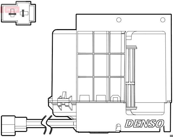 DENSO DEA17033 | Kalorifer Motoru Mercedes Sprinter