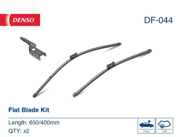 DENSO DF-044 | Silecek Seti Spoylerlı 650-380 mm Ford: Fiesta VI 08-16