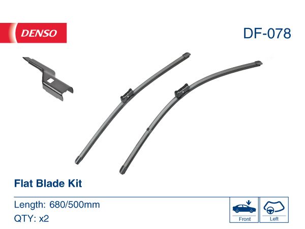 DENSO DF-078 | Silecek Seti 650-500mm Audi Q7 15 -