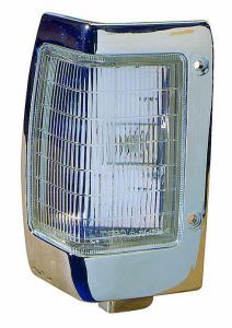DEPO 215-1558L-1A | (Uretımden Kaldırıldı) Sinyal Lambası Ön Sol-(Nikelajlı Duylu Ampullu)-(Nissan: Pick-Up D21 92 > 97)