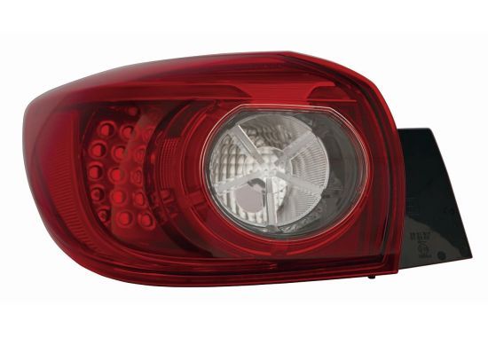 DEPO 216-1997L-UE | Stop Lambası Sol Mazda 3 Serisi 5 Kapı Ledlı Tip