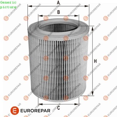 EUROREPAR 1680330480 | Psa / Erp Hava Filtresi Xud9-Dw8 Partner Berlingo (1444.Wh)